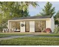 Produktbild: Gartenhaus Palmako Rebekka 31,8 m² inkl. Fußboden 901 x 446 cm natur