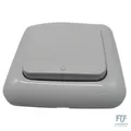 Produktbild: Smartwares Funk-Wandschalter - Plug und Connect - Batteriebetrieben - Weiß - SH4