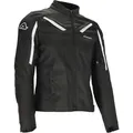 Produktbild: Acerbis X-Mat Damen Motorrad Textiljacke, schwarz-weiss, Größe XL