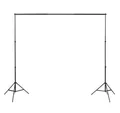 Produktbild: vidaXL Fotohintergrund, Fotostudio-Set mit Leuchten, Schirmen, Hintergrund, Reflektor