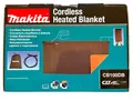 Produktbild: Makita Heizdecke CB100DBM Kabellos Wärmedecke 70 x 140 für Akku 12v CXT Betrieb