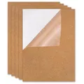 Produktbild: Korkplatte Selbstklebend 5 Stück Rechteckig Korkplatten Selbstklebend 1 mm Dicke für die Wand Fußböden Untersetzer Dekoration 21x30 cm