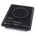 Produktbild: GOURMETmaxx Induktionskochfeld 1 Platte | Mobile Induktionskochplatte mit 5 Heizstufen, 80–240 °C & Timer | Kompakte Kochplatte mit Digitaldisplay, Kindersicherung & 3h Timer | Ideal für Camping, Büro