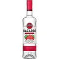 Produktbild: BACARDÍ Razz, 32% Vol., 70 cl / 700 ml, weißer Rum mit spritzigem Himbeergeschmack, weiche Noten reifer Himbeeren und saftige, herbe Zitrusfrucht