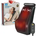 Produktbild: Massagegerät, Nackenmassagegerät mit Wärme, Shiatsu Rückenmassagegerät mit 4D...