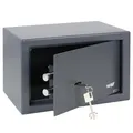 Produktbild: HMF 49200-11 Safe Tresor Mit Schlüssel, Möbeltresor | 31 X 20 X 20 Cm | Anthrazi