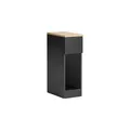 Produktbild: SoBuy Nachttisch mit 1 Schublade Schwarz 20x35x60cm Modern
