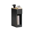 Produktbild: SoBuy Nachttisch FBT111, Nachtschrank kleiner Beistelltisch 20cm Breite, Nightstand, Nachttisch schmal, mit Schublade, Schlafzimmer Wohnzimmer kleine Räume