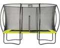 Produktbild: Trampolin EXIT Silhouette mit Sicherheitsnetz 244x366 cm lime
