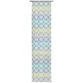 Produktbild: Schiebepaneel ZIRBELLO - blau-grün - 225x60 cm