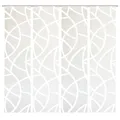 Produktbild: 4er-Set Schiebevorhang CASSE - wollweiß - 60x245 cm