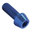 Produktbild: Titan M6x16 Schraube Ti DIN912 konisch Innensechskant Bolt blau