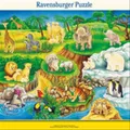 Produktbild: Puzzle ramkowe 14 elementów. Zoo