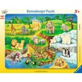 Produktbild: Ravensburger - Zoobesuch Rahmenpuzzle, 14 teile Kinderpuzzle Spielzeug