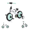 Produktbild: Chipolino Dreirad, Laufrad 2 in 1, Max Bike, 10 Zoll Räder, Pedale, Stützräder hellgrün