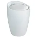 Produktbild: Hocker Mod. Candy White, mit abnehmbarem Wäschesammler