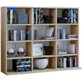 Produktbild: Mid.you Regal, Eiche, Holzwerkstoff, 9 Fächer, 102x83x18 (23) cm, Wohnzimmer, Regale, Bücherregale