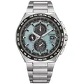 Produktbild: Citizen AT8238-84M Herrenuhr Eco-Drive Super-Titanium Funk-Chronograph 44mm 10ATM - Blau