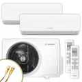 Produktbild: BOSCH Multisplit Klimaanlage | Climate 5000 M | 3,5 kW + 3,5 kW | Quick-Connect