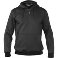 Produktbild: DASSY® Indy Kapuzensweatshirt verstärkt mit canvas - anthrazitgrau/schwarz - XL