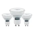 Produktbild: EGLO GU10 Lampe 3er-Set, 3 LED Spots, Reflektorlampe je 4,5 Watt (entspricht 50 Watt), 345 Lumen, Leuchtmittel warmweiß, 2700 K, Glühbirne Ø 5 cm