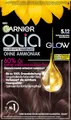 Produktbild: Garnier Olia Dauerhafte Haarfarbe 5.12 Schimmerndes Samtbraun, ohne Ammoniak, permanente Coloration, bis zu 100% Grauabdeckung, langanhaltende Farbe bis zu 8 Wochen, intensiver Glanz & Pflege, 1Stk.