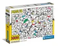 Produktbild: Clementoni - 39804 - Impossible Puzzle Peanuts - Puzzle 1000 Teile Für Erwachsene Und Kinder 14 Jahren, Geschicklichkeitsspiel Für Die Ganze Familie