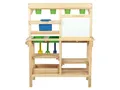 Produktbild: Outdoor Matschküche Holz Spielküche Holzküche Waschbecken Garten Kinder Neu OVP