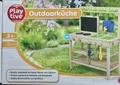 Produktbild: Playtive Outdoorküche Matschküche Echt Holz Spielküche Kinderspielküche NEU OVP