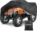 Produktbild: NEVERLAND XL Quad ATV Abdeckplane ATV - Quad Fahrzeug Abdeckung Schutz Cover Winterfest Staub Regen UV-Schutz Schwarz 210 x 120 x 115 cm