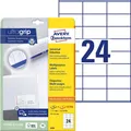Produktbild: AVERY Zweckform 3490 Adressaufkleber 600 + 120 Klebeetiketten extra 70x36mm
