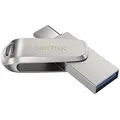 Produktbild: SanDisk USB-Stick Ultra Dual Drive Luxe Type-C silber 256 GB