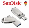 Produktbild: Sandisk SanDisk Dual Drive Luxe USB Type-C 256GB USB-Stick