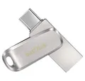 Produktbild: Sandisk Ultra Dual Drive Luxe 256 GB - Speicherstick- silber USB-Flash-Laufwerk
