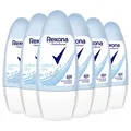 Produktbild: Rexona MotionSense Deo Roll-On Cotton Dry - Anti-Transpirant mit 48 Stunden Schutz gegen starkes Schwitzen und Körpergeruch - 50 ml (6er-Pack)