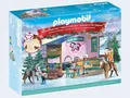 Produktbild: Playmobil Adventskalender: Weihnachtsbacken im Reitstall 71952 ab 4 Jahre 81-tlg