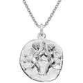 Produktbild: trendor Kette mit Anhänger Sternzeichen Zwillinge Ø 20 mm und 925 Silber silberfarben 50 cm