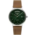 Produktbild: BAUHAUS Automatic UHR 21624 grün Day Date - mechanisch, autom. Aufzug