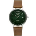 Produktbild: BAUHAUS Automatic UHR 21624 grün Day Date - mechanisch, autom. Aufzug