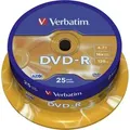 Produktbild: Verbatim 43522 DVD-R Rohling 4.7 GB 25 St. Spindel Antikratzbeschichtung