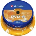 Produktbild: DVD-R 16x, 25er Spindel