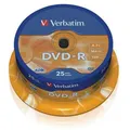 Produktbild: Verbatim DVD-R 4.7 GB 25er Spindel (43522)