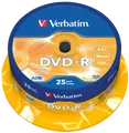 Produktbild: DVD-R4,7 VER25 - Verbatim DVD-R 4,7GB, 25-er CakeBox