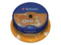 Produktbild: Verbatim 25 x DVD-R - 4.7 GB 16x - mattsilber