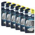 Produktbild: 6x Febreze Car Auto Lufterfrischer Clip bis zu 30 Tage Frische Autoduft Neuwagen