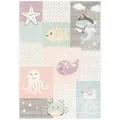 Produktbild: Pergamon Kinder, Mehrfarbig, Textil, Animalprint, 80x150 cm, Teppiche & Böden, Teppiche, Teppich Kinderzimmer