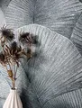 Produktbild: NEWROOM Tapete Silber Vliestapete Dschungel - Mustertapete Modern Grau Blau Palmen Blätter Dschungeltapete Tropisch Regenwald Blumentapete inkl. Tapezier-Ratgeber