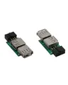 Produktbild: InLine Interner und externer USB-Adapter USB W bis 9-poliger USB-Header W (33440I)