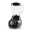 Produktbild: GOURMETmaxx Standmixer mit 4 Edelstahlklingen, 2 Geschwindigkeiten & Pulse-Funktion I Mixbehälter geeignet für die Spülmaschine & BPA-frei I Für Smoothies, Shakes, Cocktails & Dips [22.000 U/min]