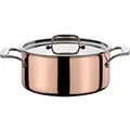 Produktbild: Spring Bratentopf nieder mit Deckel (24 cm, Bräter + Schmortopf, Edelstahl, Kupfer) (0715500624)